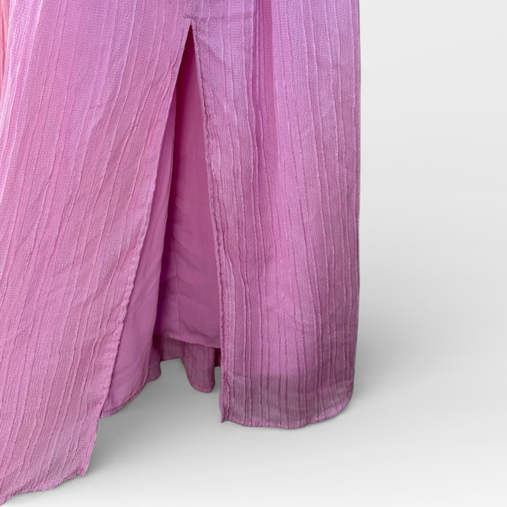 ASTR The Label Halter Neck Midi Maxi Open Back Light Pink SMALL - Picture 5 of 9